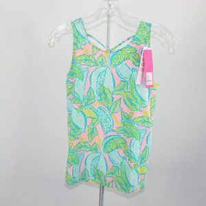 Lilly Pulitzer Kristin Vitamin Sea Urchin Top NWT